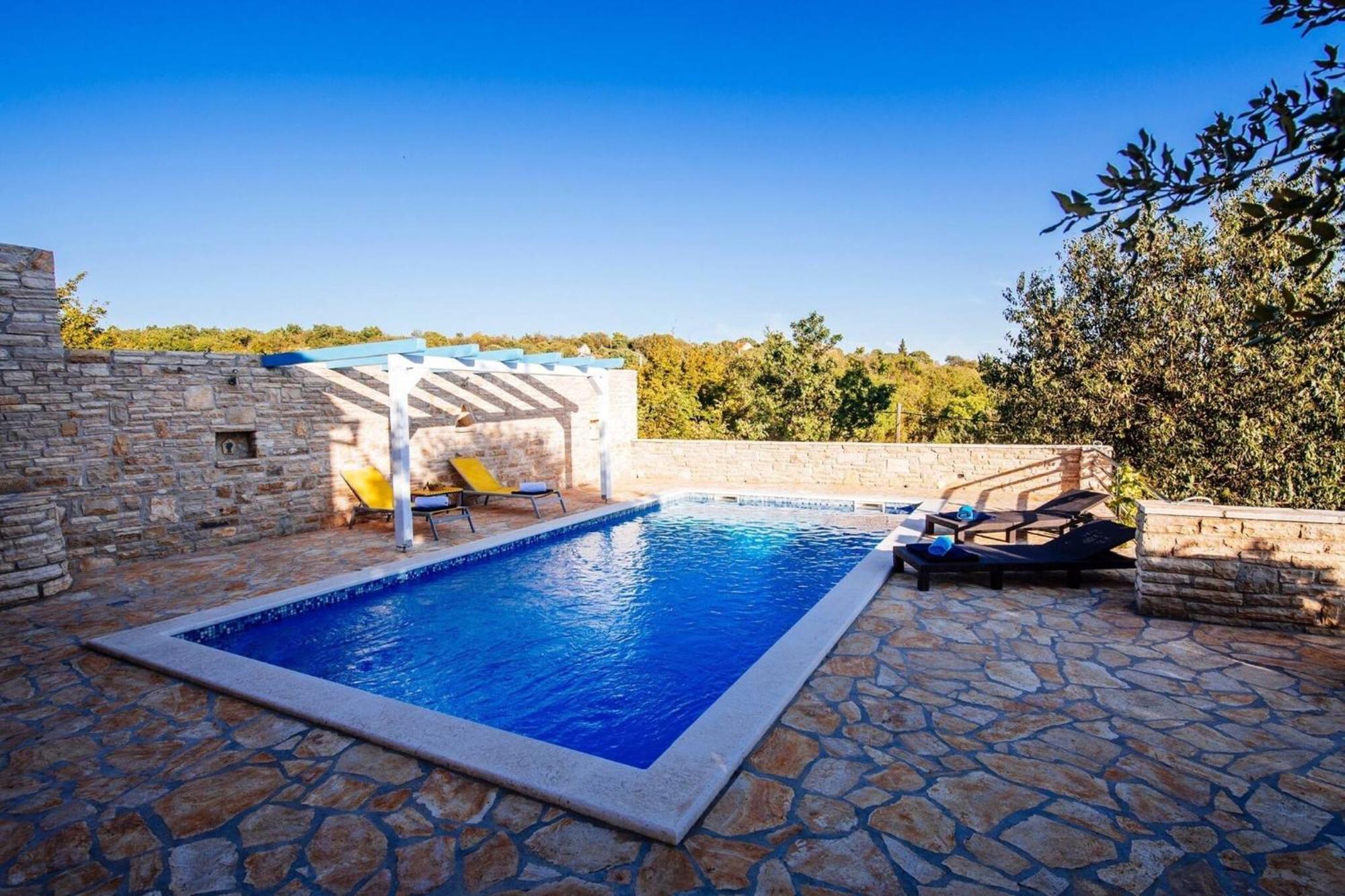 My Dalmatia - Holiday Home Korlat With Private Pool Benkovac Exterior foto