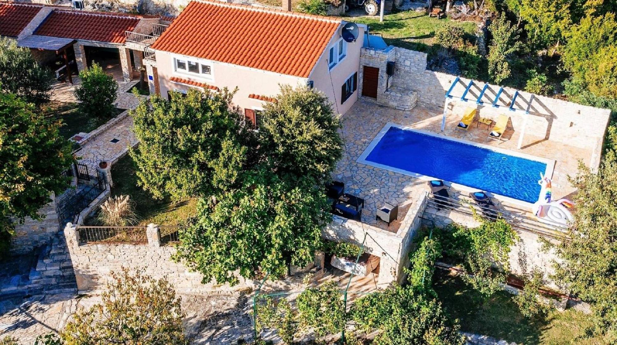 My Dalmatia - Holiday Home Korlat With Private Pool Benkovac Exterior foto
