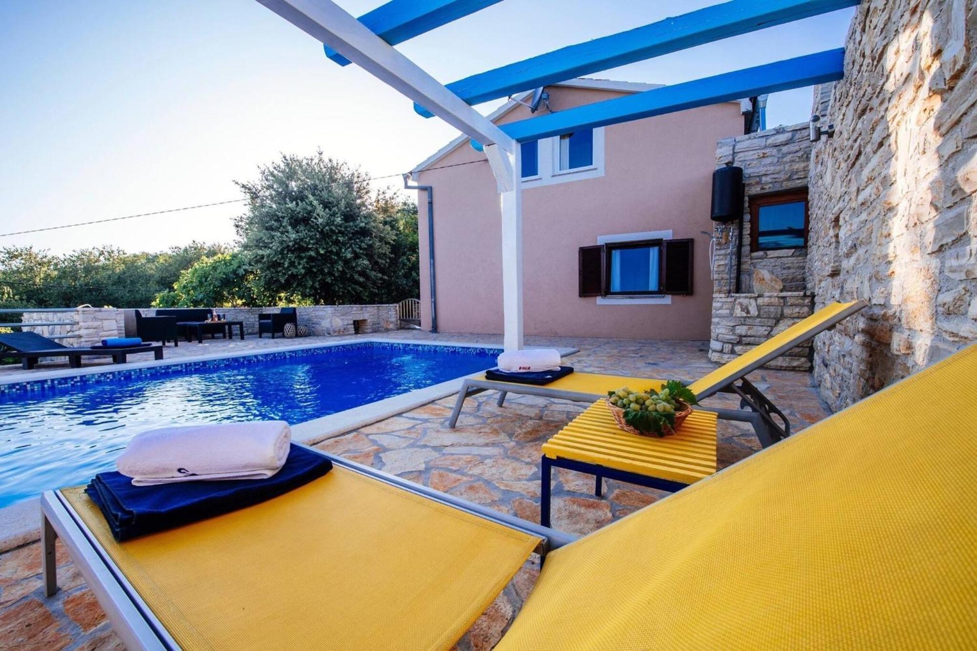 My Dalmatia - Holiday Home Korlat With Private Pool Benkovac Exterior foto
