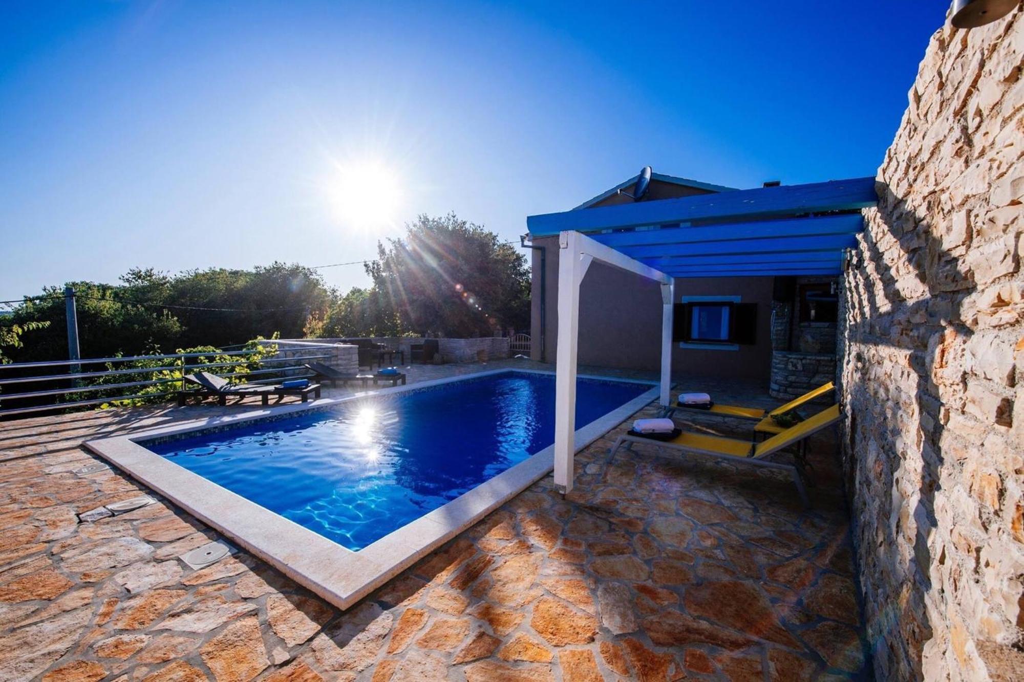 My Dalmatia - Holiday Home Korlat With Private Pool Benkovac Exterior foto