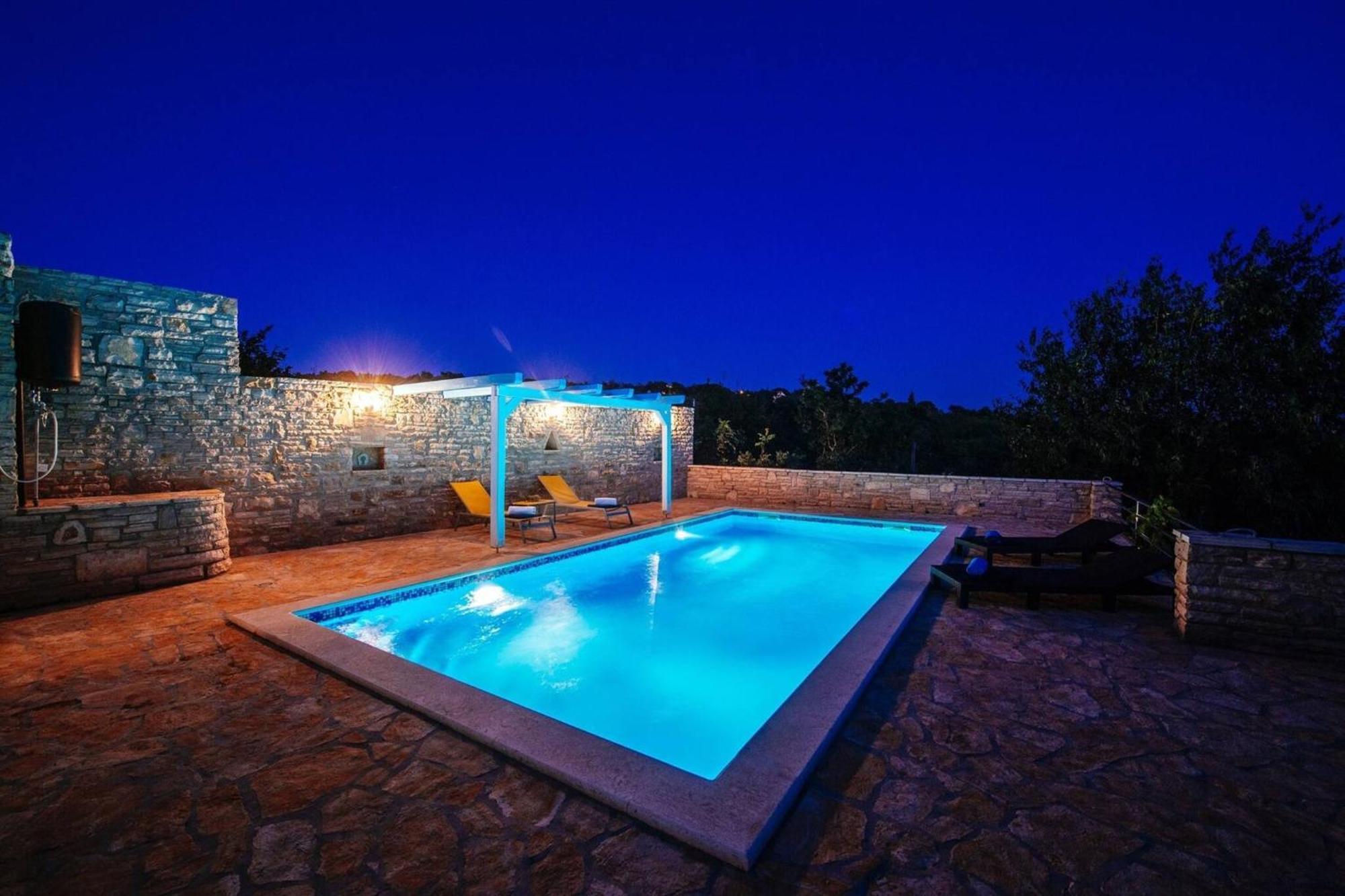 My Dalmatia - Holiday Home Korlat With Private Pool Benkovac Exterior foto
