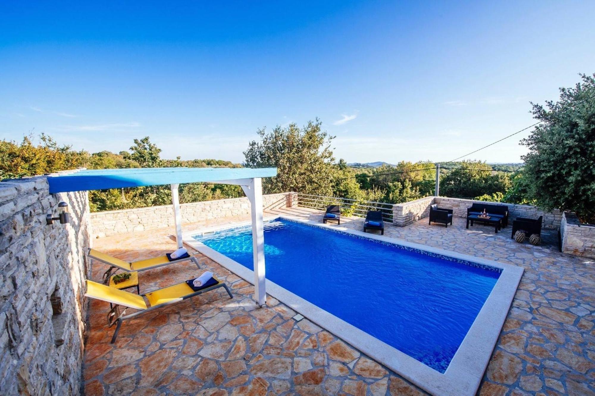 My Dalmatia - Holiday Home Korlat With Private Pool Benkovac Exterior foto