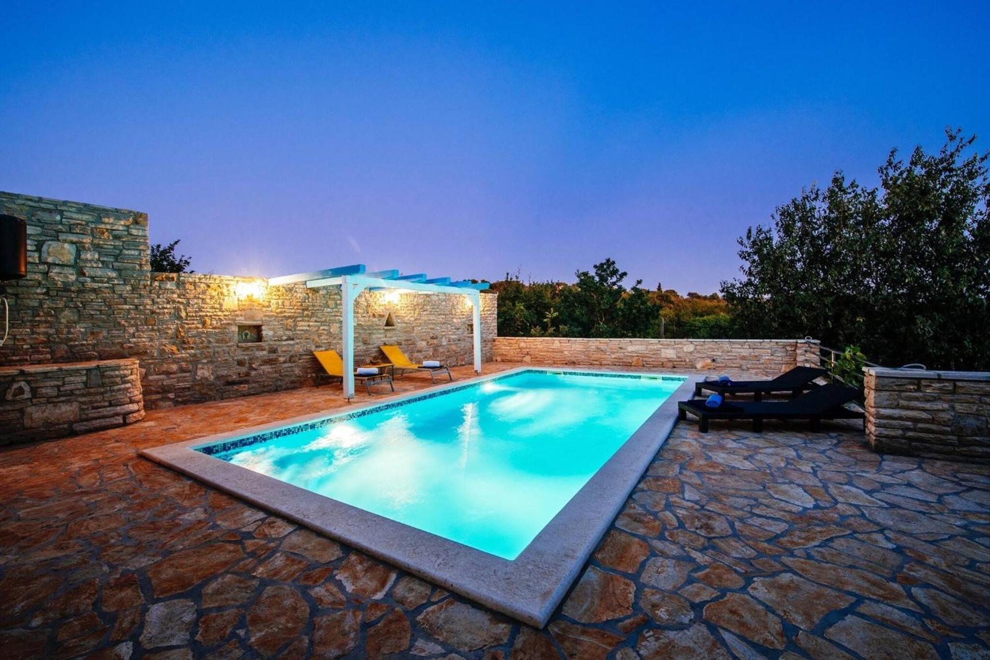 My Dalmatia - Holiday Home Korlat With Private Pool Benkovac Exterior foto